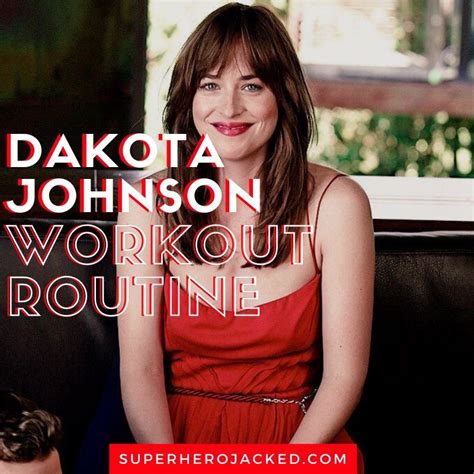 dakota johnson fitness routine.